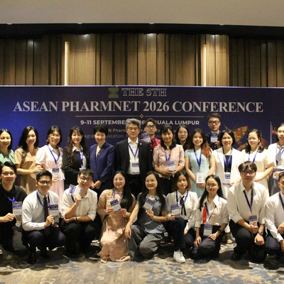 TRƯỜNG ĐẠI HỌC DƯỢC HÀ NỘI THAM DỰ HỘI NGHỊ KHOA HỌC ASEAN PHARMNET 2026